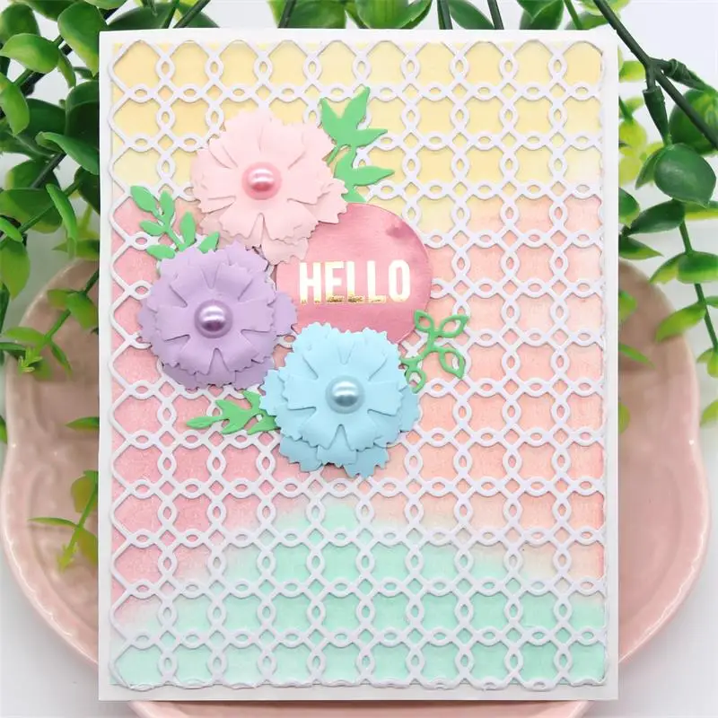 

YPP CRAFT Background Frame Metal Cutting Dies Stencils for DIY Scrapbooking/photo album Decorative Embossing DIY Paper Cards