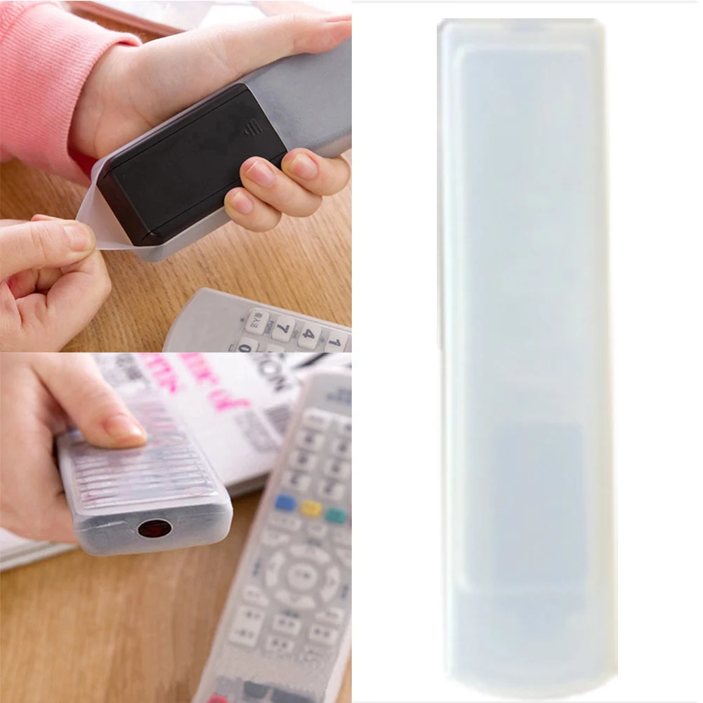 Case On The TV Air Conditioning Cloth Remote Control Cover Case Protector Cover Waterproof Proof Dust Storage Bag Organization