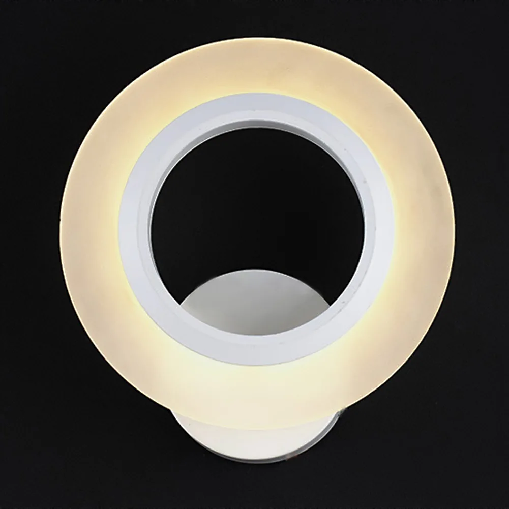 

Modern Minimalist Acrylic Wall Lamps SMD LED Creative Circle Wall Lights Bedroom Bedside Lighting Corridor Balcony Stairs Lamp