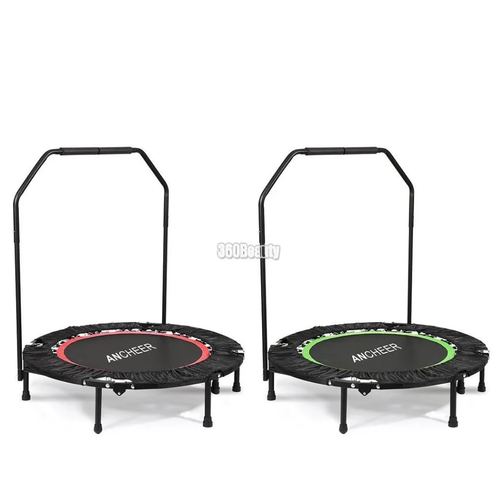 ANCHEER 40 дюймов Мини Складной батут для фитнеса тренировки Rebounder детский детей с