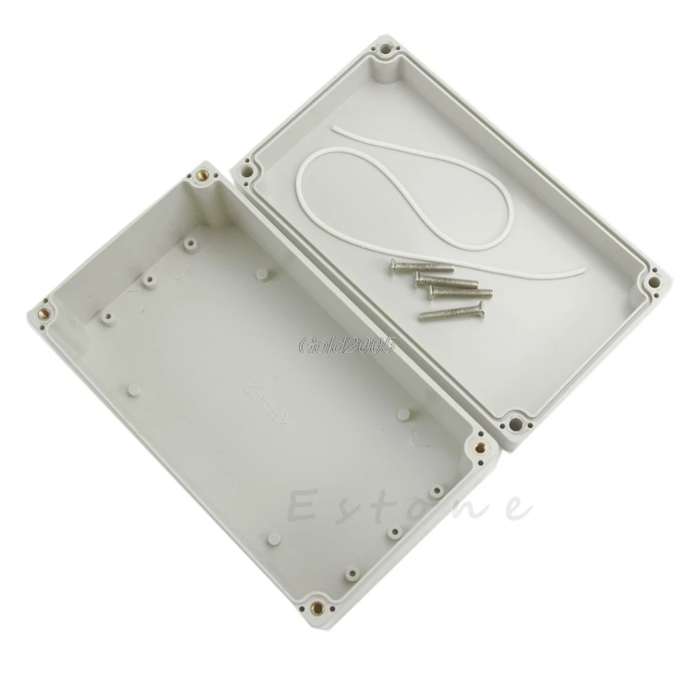 

Hot Waterproof Plastic Electronic Project Enclosure Cover CASE Box 158x90x60mm G24 Drop ship