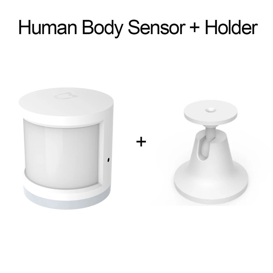 Holder and Sensor Xiao mi jia датчик человеческого тела интеллектуальное устройство умный дом WiFi Android IOS приложение управление mi датчик движения тела для домашней безопасности - Цвет: Holder and Sensor
