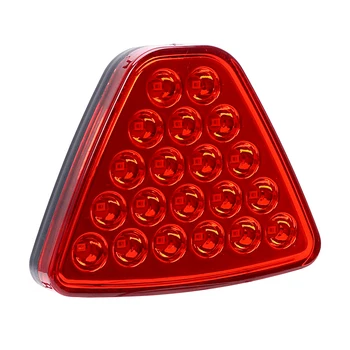 

20LEDs Car Brake Light Warning Light Triangel Red Reversing Lamp LED Flash Strobe Lamps Universal Car-styling Tail Light