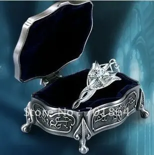 Ожерелье с подвеской Arwen Evenstar серебряного цвета, украшение лорда+ металлический чехол, идеальный подарок на Рождество