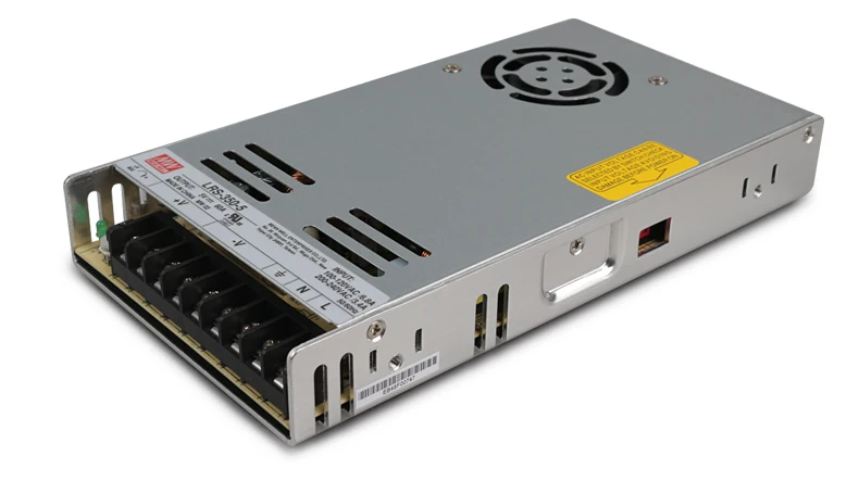 

LRS-350-5;5V/350W meanwell switch mode led power supply;AC100-240V input;5V/350W output