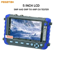 CCTV Тест er поддержка 5MP AHD 4MP CVI 5MP камера TVI CCTV Тест камеры безопасности тест er Поддержка UTC контроль PTZ AHD TVI камера