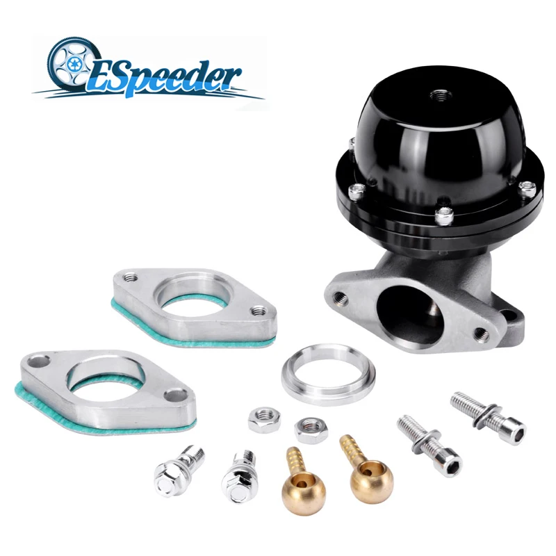 ESPEEDER 35mm Universal Wastegate Turbo External High Performance Black