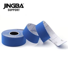 JINGBA поддержка спортивной ленты эластичный бинт кинезиологическая лента для тренажерного зала, тенниса по колено уход за болью восстановление эластичная лента
