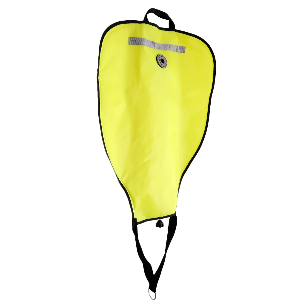 High Visibility Compact Lift Bag with Dump Valve Gear Underwater Scuba Diving Work 50lbs Scuba Diving 50lb Lift Bag