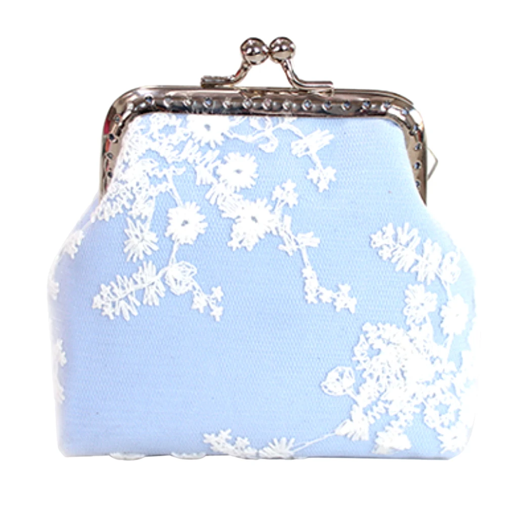 Handmade Metal Kiss Clasp Frame Flower Clutch Purse Complete Kits for Making Your Own Handbag