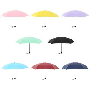 

Mini Pocket Sun umbrella Fashion Folding Umbrella Lady Gift Men's Girl UV Protection Waterproof Portable Travel Umbrella