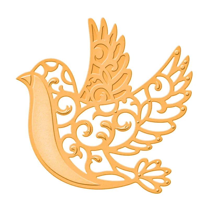 

Naifumodo Metal Cutting Dies Scrapbooking For Card Making DIY Embossing Cuts New Craft Pattern Bird Decoration Elements