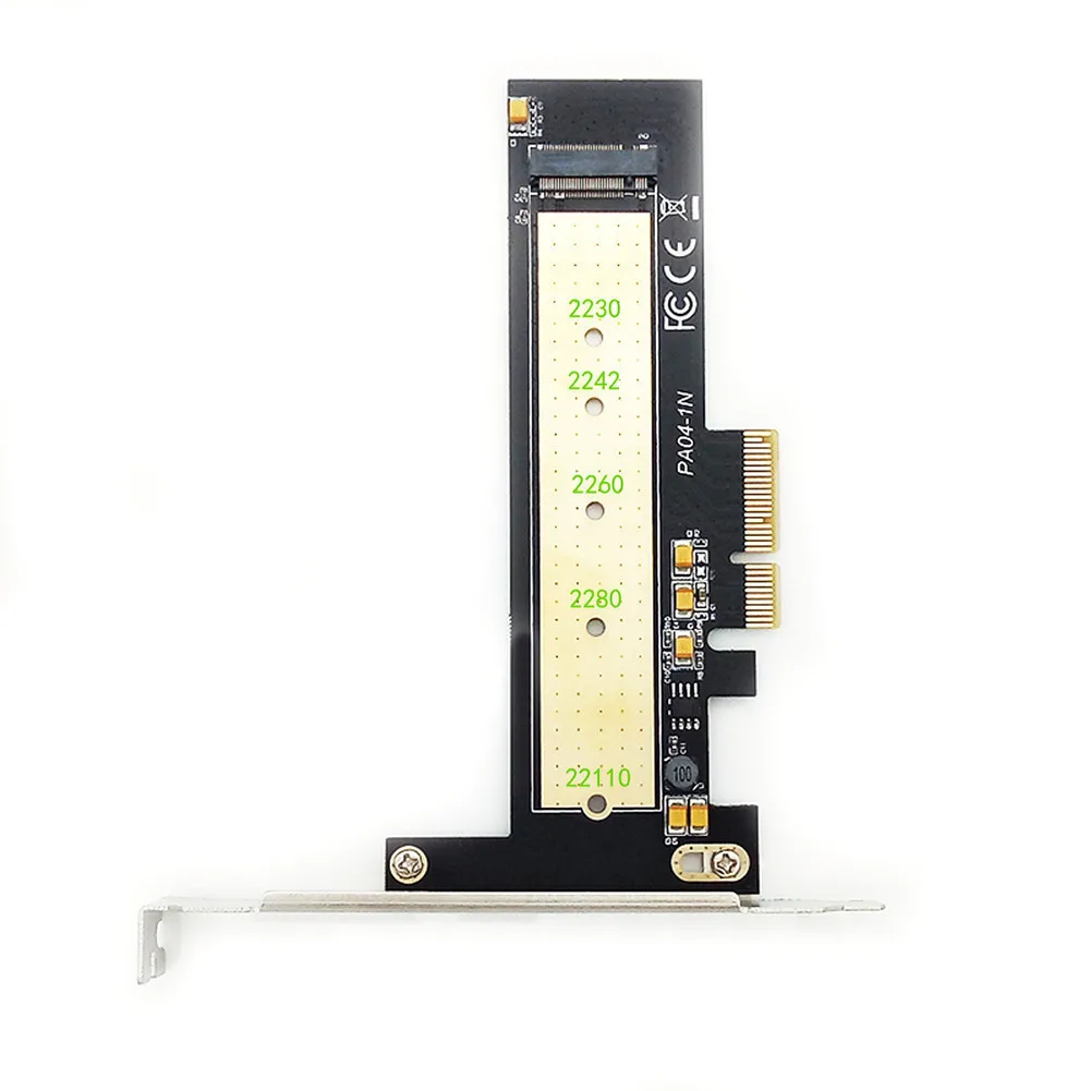 

M.2 to PCI-Express 3.0 Riser Card M.2 NGFF NVME PCIe Protocol SSD Expansion Cards for Hard Drive