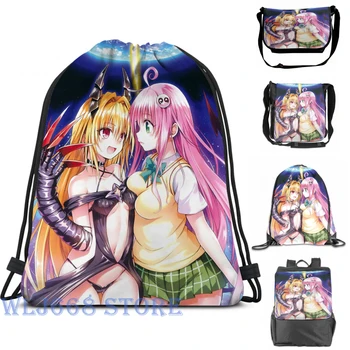 

Funny graphic print shoulder Bags women Lala & Yami Single shoulder backpack travel for men Gym Bag