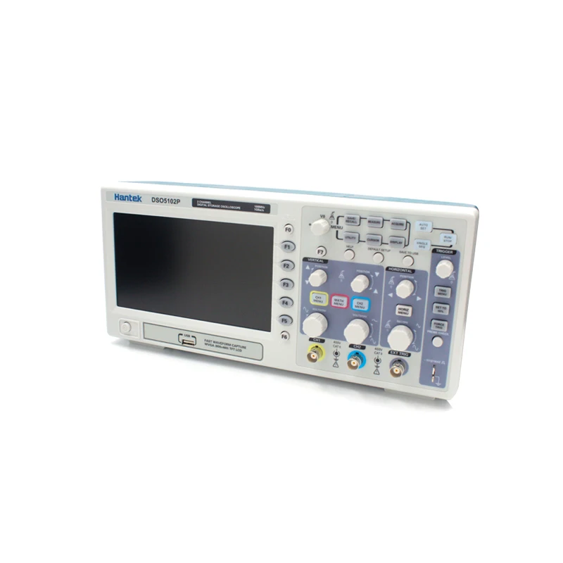 Цифровой осциллограф DSO5102P 100 МГц 2 канала 1 Гвыб./с 7-дюймовый Tft ЖК-дисплей лучше
