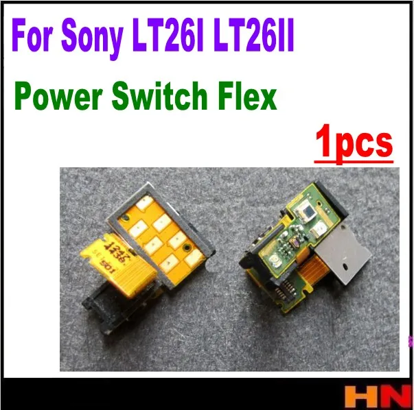 

1pcs For Sony Xperia S LT26 LT26i Power On Off Switch Button Key Flex Cable Repair Part