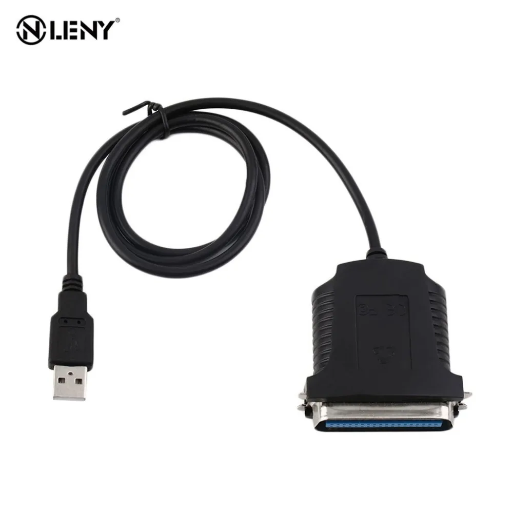 

Onleny USB To Parallel IEEE 1284 36 Pin 12Mbps Scanner Printer Cable Adapter Converter Black For Computer Connect Printer