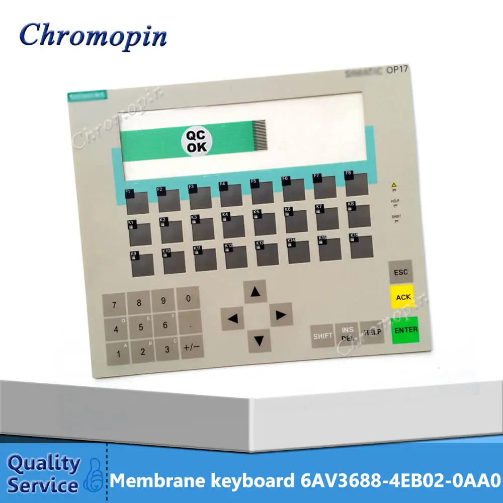 

Membrane keyboard for 6AV3688-4EB02-0AA0 6AV3 688-4EB02-0AA0 6AV3617-4EB42-1AA0 6AV3 617-4EB42-1AA0 OP17