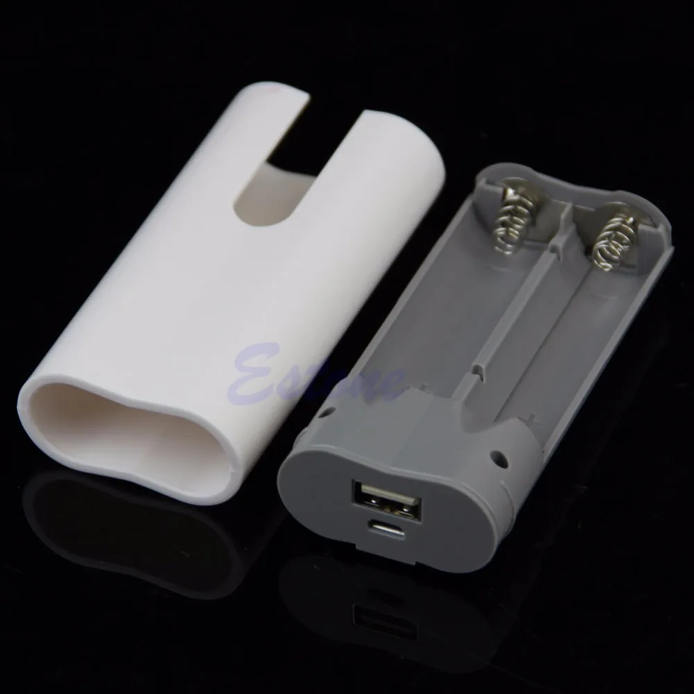 2x 18650 USB Mobile Power Bank Battery Charger Box Case DIY Kit For MP3 iPhone