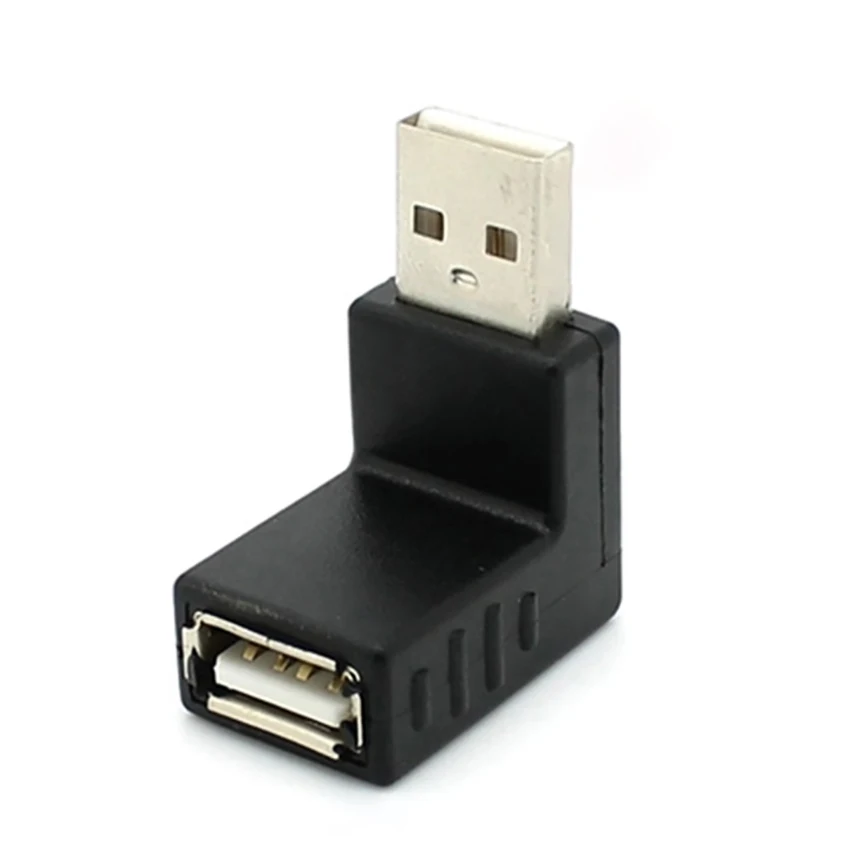Угловой переходник с USB на 90 градусов штырь гнездо 2 0 верхний угол наклона