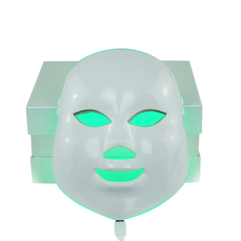 

7 Colors LED Facial Mask Wrinkle Acne Removal Face Beauty Spa Beauty Therapy Photon Light Skin Care Rejuvenation Instrument H8