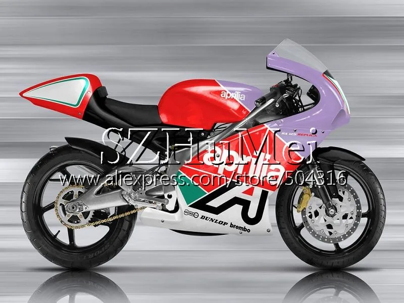 Глянцевый белый корпус для Aprilia RS 125 1999 2000 2001 2002 2003 2005 84SH8 RS4 RS-125 RSV125 RS125 99 00 01 02 03 04 05 обтекатели - Цвет: No.  11