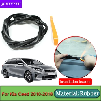 

Car-styling For Kia Ceed Cee'd 2010-2018 Anti-Noise Soundproof Dustproof Car Dashboard Windshield Sealing Strips Car Accessories