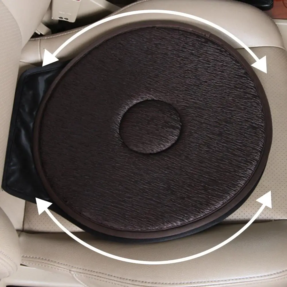 Non slip Car Chair Seat Rotating Mobility Aid Cushion With Memory