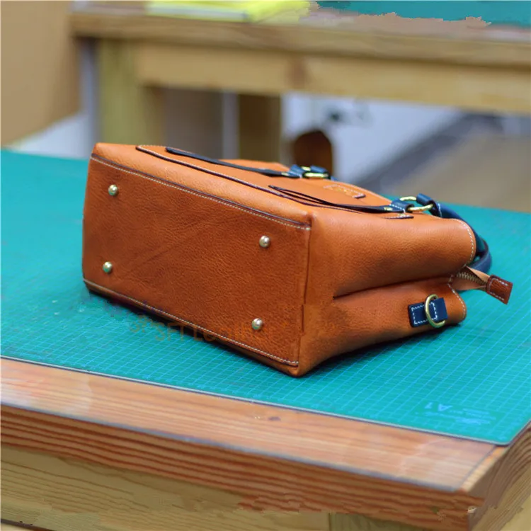 DIY кожаная сумка ручной работы кожаные сумочки рисунки бумажный Тип BDQ-02 Сумочка версия Тип рисунки