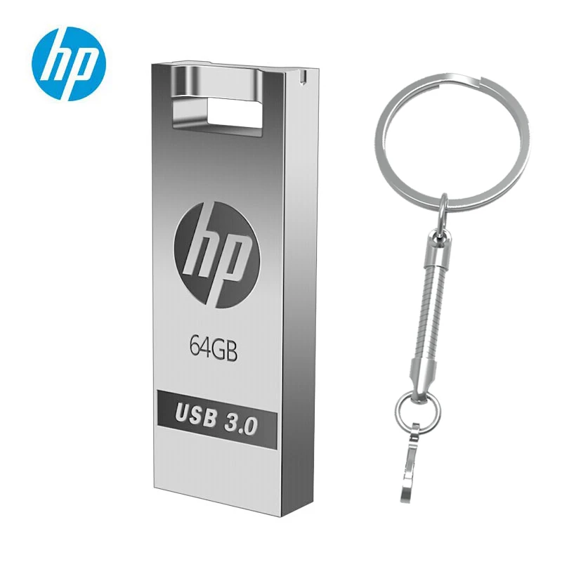 Pendrive HP 64gb, pen drive da HP com USB de metal 3.0 modelo X795W
