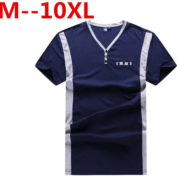 

10XL 8XL 6XL 5XL summer 2018 mens t shirt new Men's short sleeve flower Quality T-shirt men homme cotton short sleeved printing