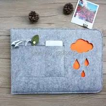 Для Macbook контрастный цвет шерсть фетр ноутбук рукав сумка чехол для MacBook Air Pro retina 1" 13" 1" Fathion& высокое качество