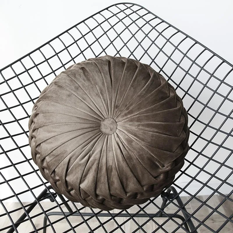 Круглый стул подушки форма Тыква на Хэллоуин Подушка декоративное сиденье Подушка кресло ручной работы подушки