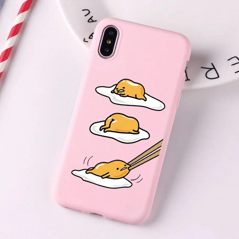 Милый Мягкий силиконовый чехол gudetama lazy egg для телефона huawei p30 pro lite p20 10 mate 20 honor 9
