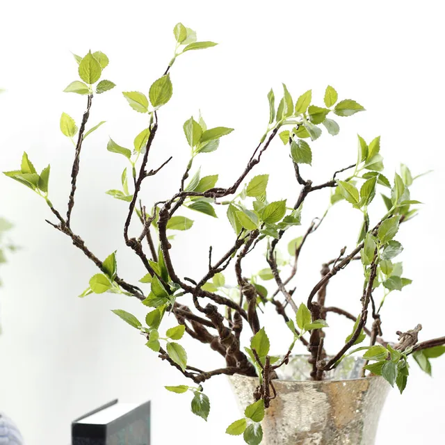 Real Touch Artificial Tree Branches with Green Leaves for Home