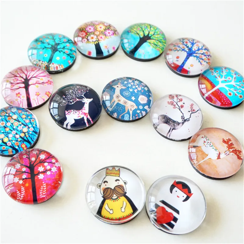 3 stks/set Cute Animal Koelkast Souvenir Artistieke Levendige Kristallen Glas Koelkast