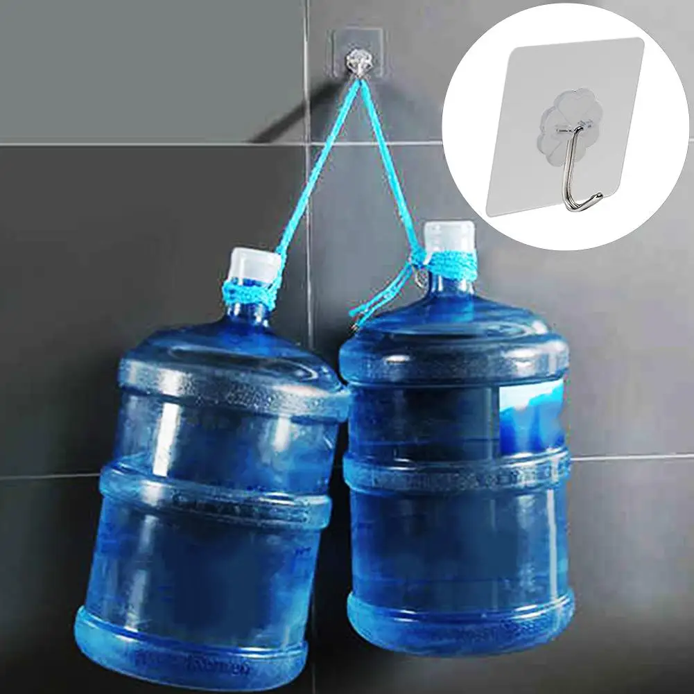 

15Pcs Transparent Home Kitchen Hooks Wall Strong Suction Cup Sucker Mount Hanger Kitchen Bathroom Holder Storage Rack