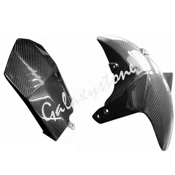 

Motorcycle Carbon Fiber Long Rear Fender & Front Fender Mud Guard For Yamaha MT-09 FZ-09 2014 -2017