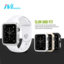 Case For Apple Watch Case Series 3 1 2 38mm 42mm Cover Case Metal Hard Cases Shockproof Covers Rose Gold Silver Black for iwatch