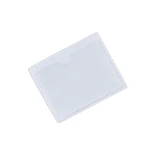 1 шт. 10*8 см держатель для разрешения на парковку этикетка сумка для билетов Держатели для автомобилей ВАН КАРАВАН ветровое стекло авто прозрачная этикетка сумка