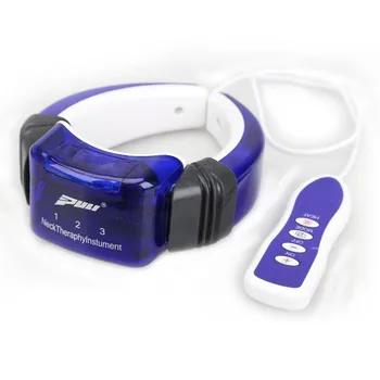 

Electric Neck Therapy Cervical Vertebra Hauling Instrument Massager with RC Tens Machine cervical zb pain relief for family moxa