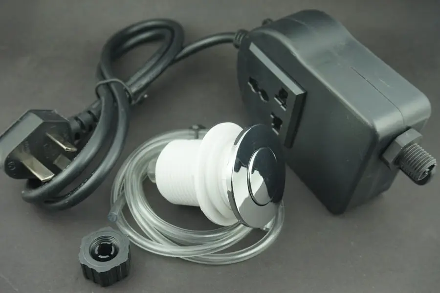 Free Shipping Garbage Disposal Air Switch Unit Assembly Push Button