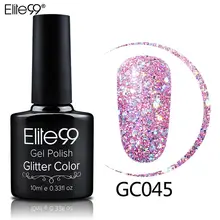 Elite99 10mlBling Блестящий Гель-лак для ногтей легкий замачиваемый Алмазный Гель-лак для ногтей отверждение Светодиодная лампа машина длительный лак для ногтей