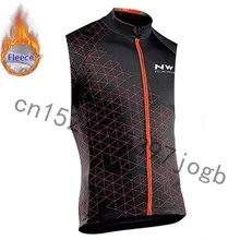 Рубашка без рукавов для велоспорта, зимняя флисовая Джерси, одежда для велоспорта, мужская спортивная одежда NW, жилет для велоспорта, Ropa Ciclismo Hombre