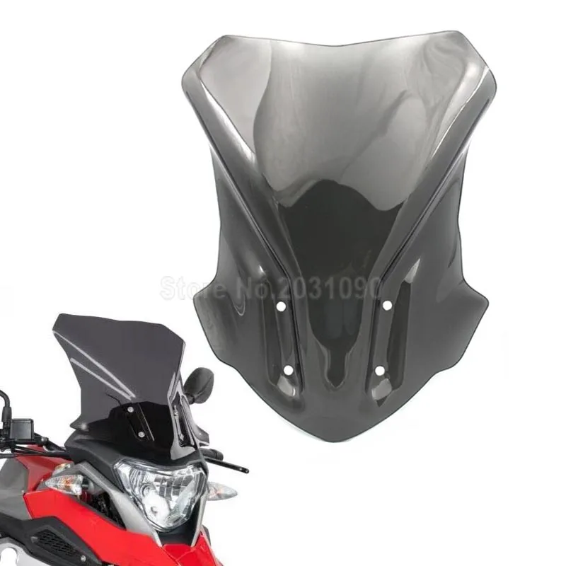 

Thicken Motorcycle WindScreen Windshield VIsor Viser Fits For BMW G310GS G310 GS 2017 2018 17'-18' Double Bubble Screen