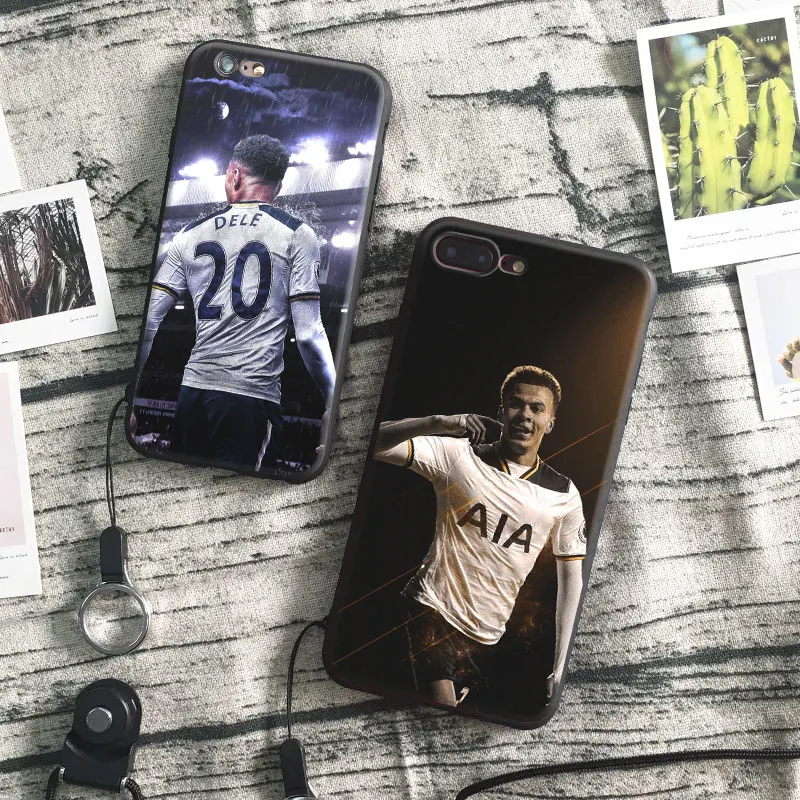 

Dele Alli 20 Logo Cool soft silicone TPU Phone Case cover Shell For Apple iPhone 5 5s Se 6 6s 7 8 Plus X XR XS MAX