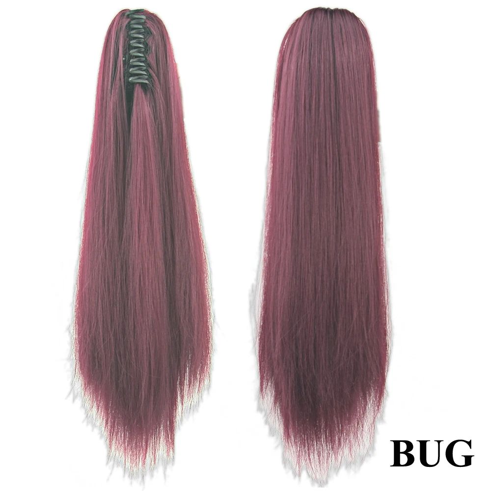 synthetic hair ponytails