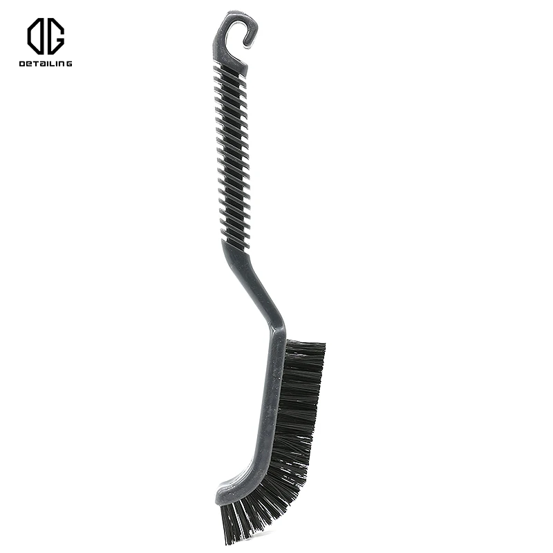 

DETAILING New Product Car Cleaning Tool Curved Plastic Handle Detailing Brush Interior Car Wash Brush