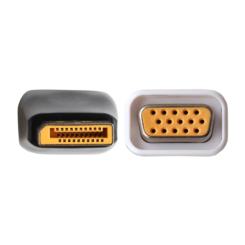 Конвертер DisplayPort папа мама VGA видеоадаптер DP для ПК ноутбуков HDTV|male male|male to malemale