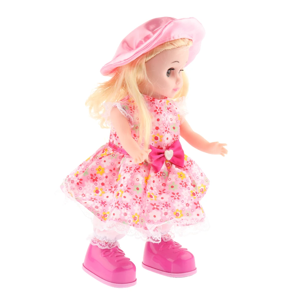 Умная ходьба, Поющая Роботизированная кукла для девочек, игрушка для детей, наряжающая детскую ролевую роль, ролевые игры, Веселый робот, Детская кукла# C